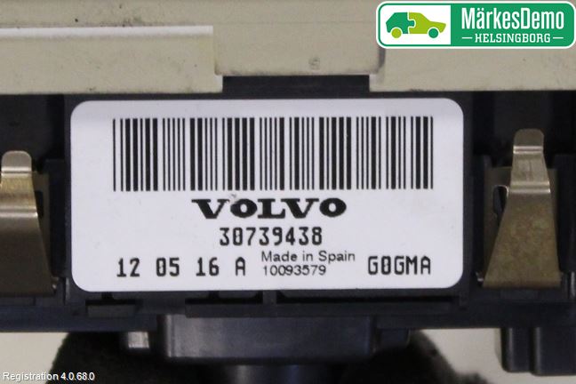 Volvo V70 08-13 Bryter Hovedlys