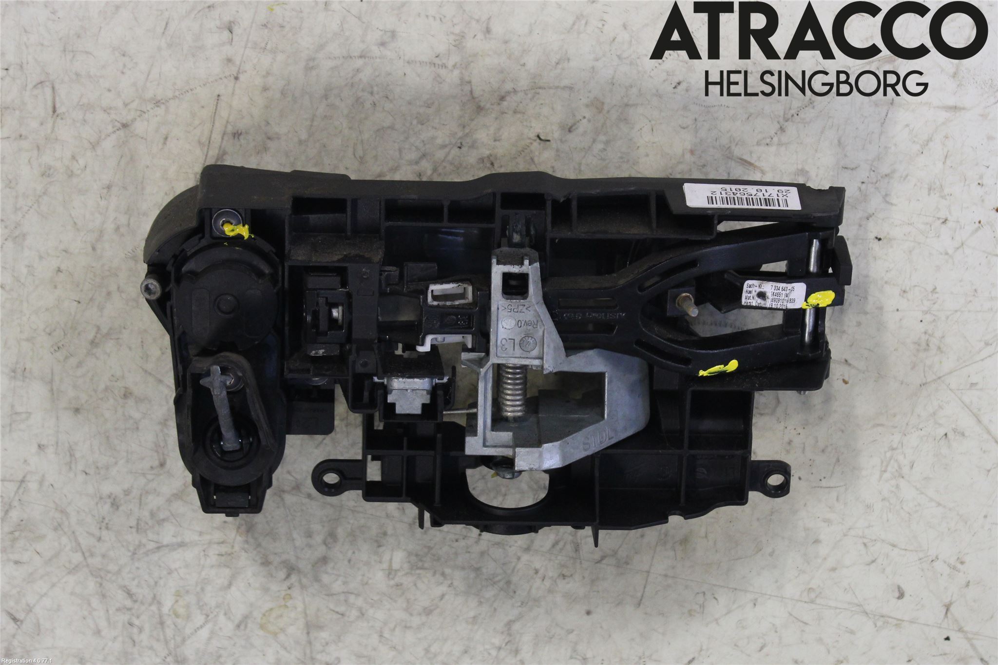 BMW 5 F10/F11/F18 09-17 Dørhandtak Ytre Venstre