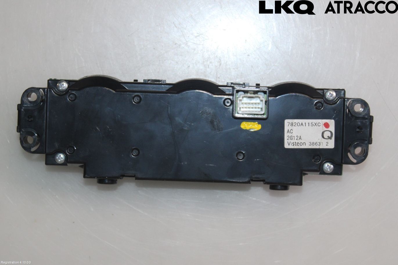 Peugeot 4008 Varme Ac Betjening-Display