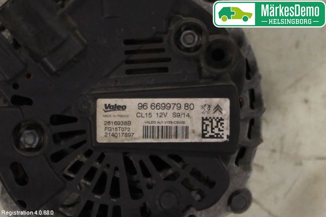 Peugeot 308 14-21 Dynamo