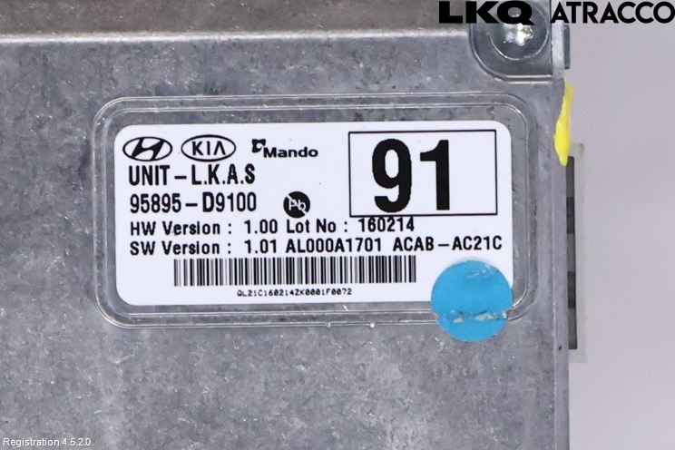 Kia SPORTAGE (QL) 16-21 Sensor Kollisjonsbeskyttelse
