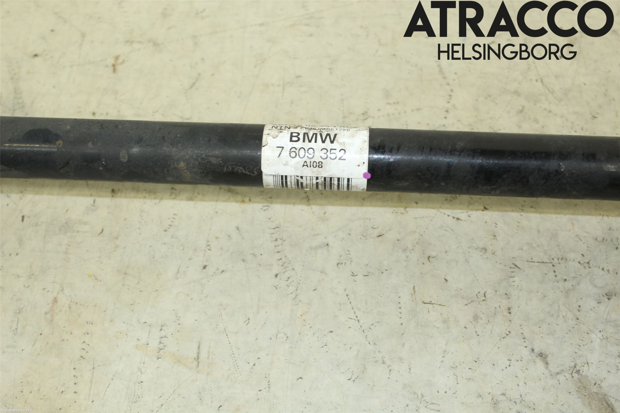 BMW 1 F20/F21 11-19 Drivaksel Bak Kompl Høyre