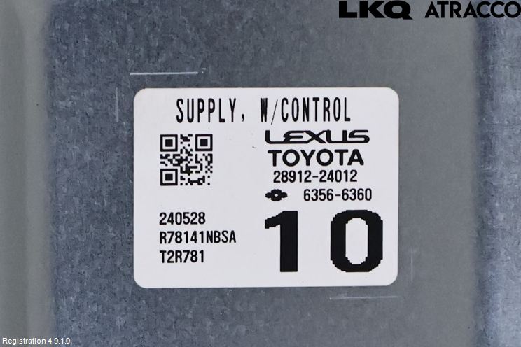 Toyota C-HR 24- Styreenhet Øvrig