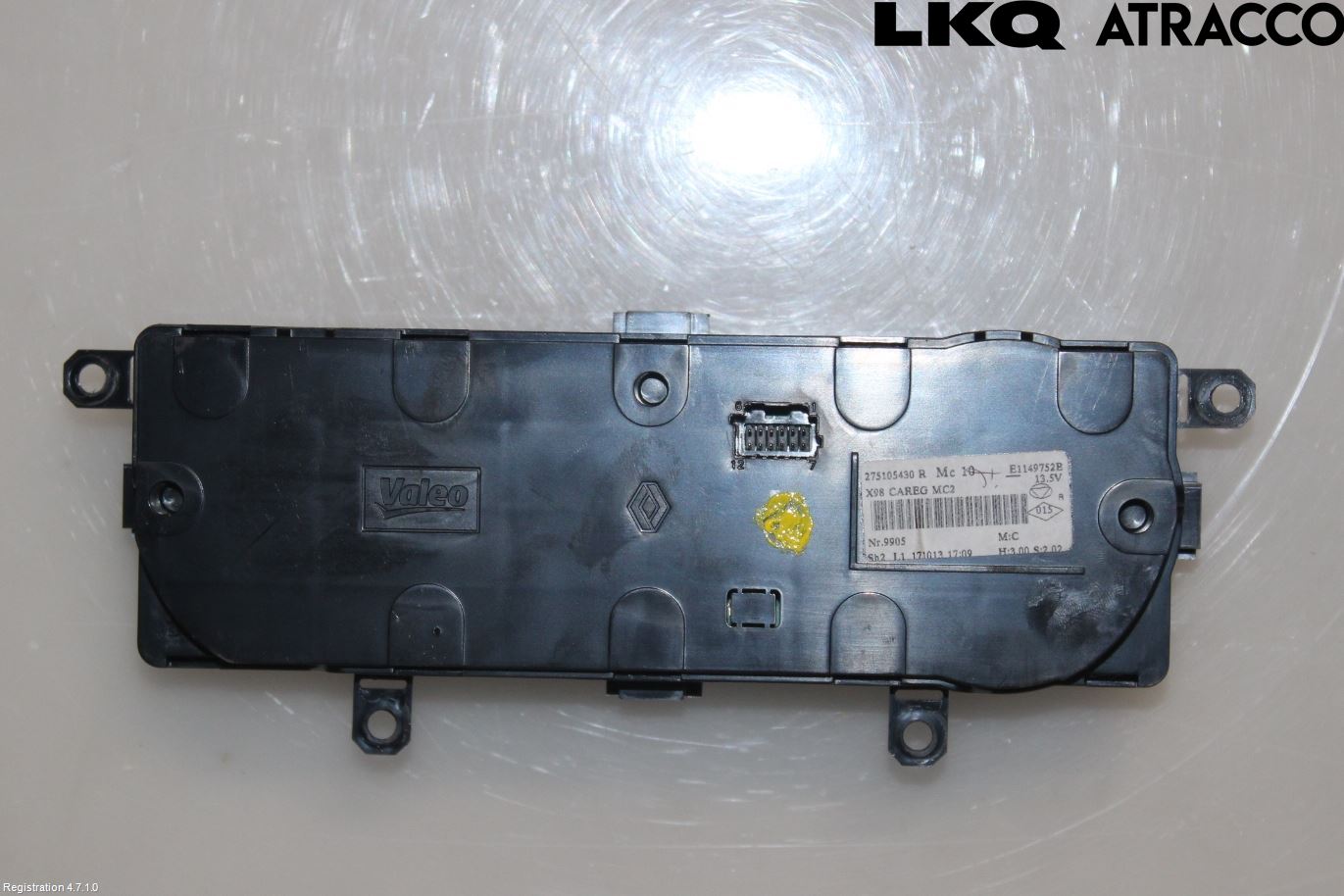 Renault CAPTUR 13-19 Varme Ac Betjening-Display