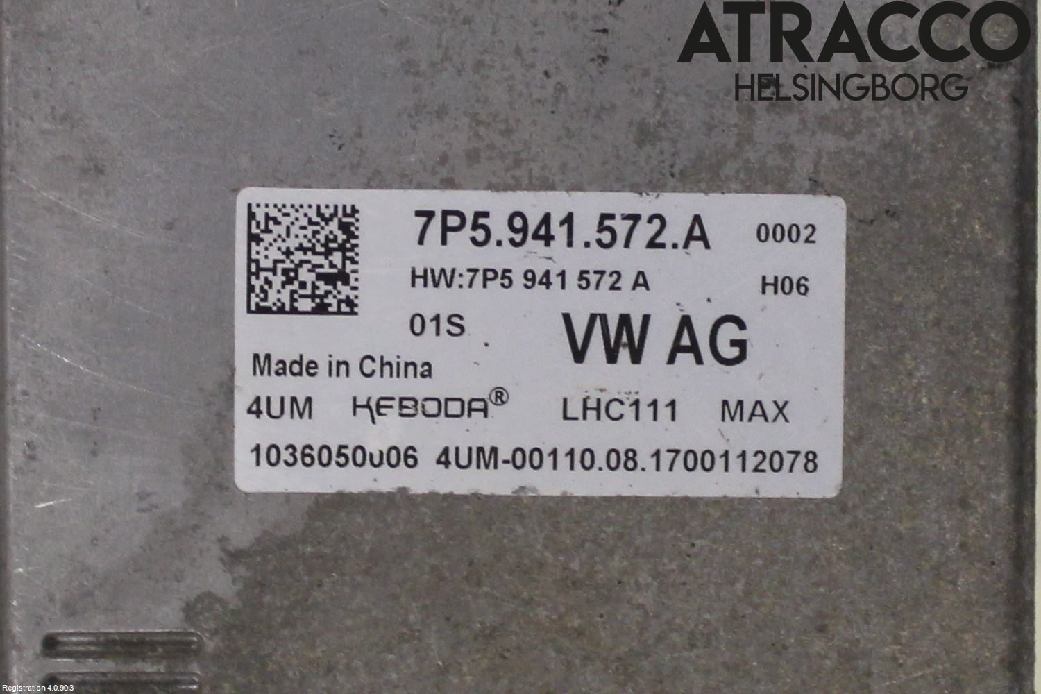 Volkswagen VW GOLF / E-GOLF VII 13-20 Styreenhet Xenon