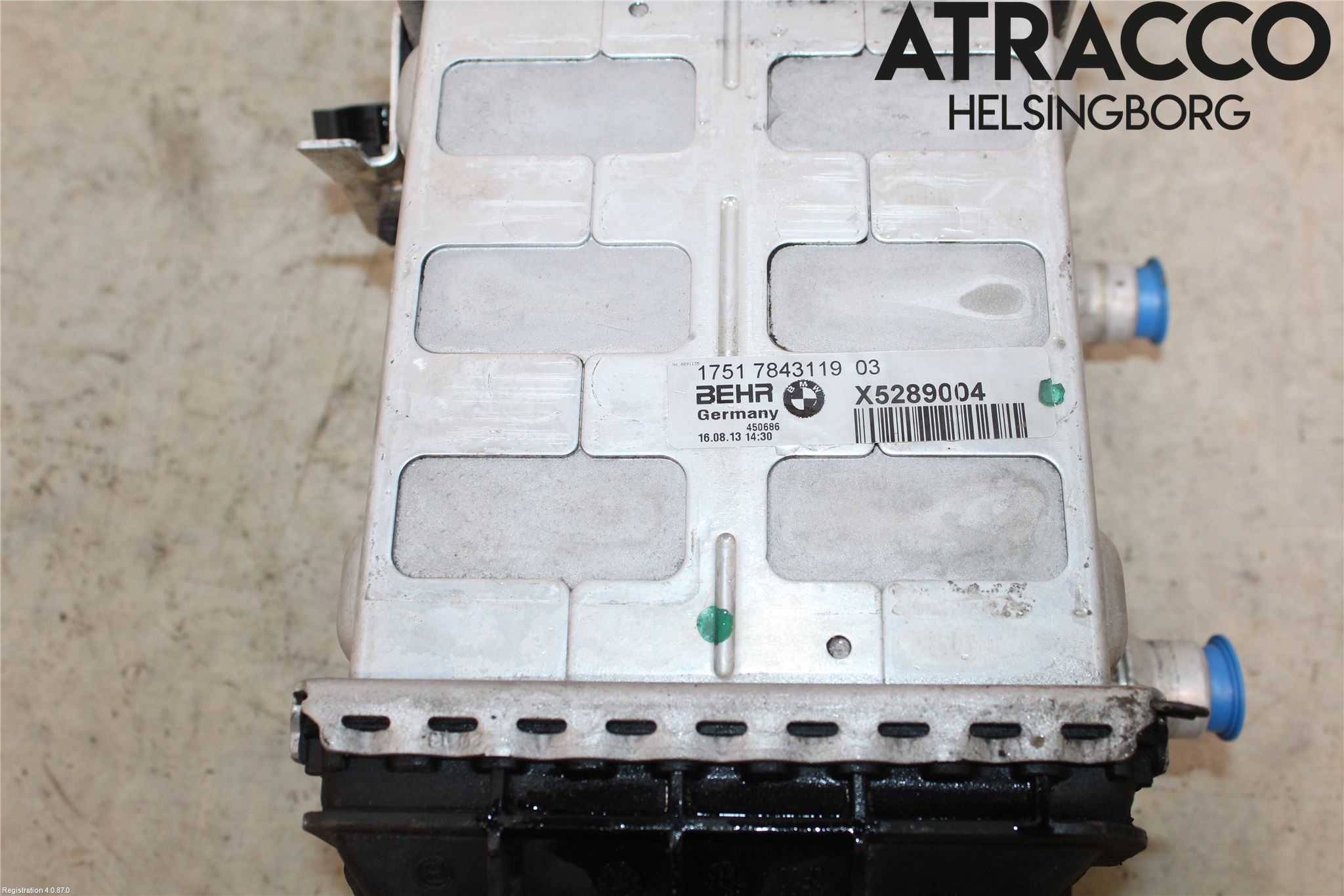 BMW 5 F10/F11/F18 09-17 Intercooler Radiator