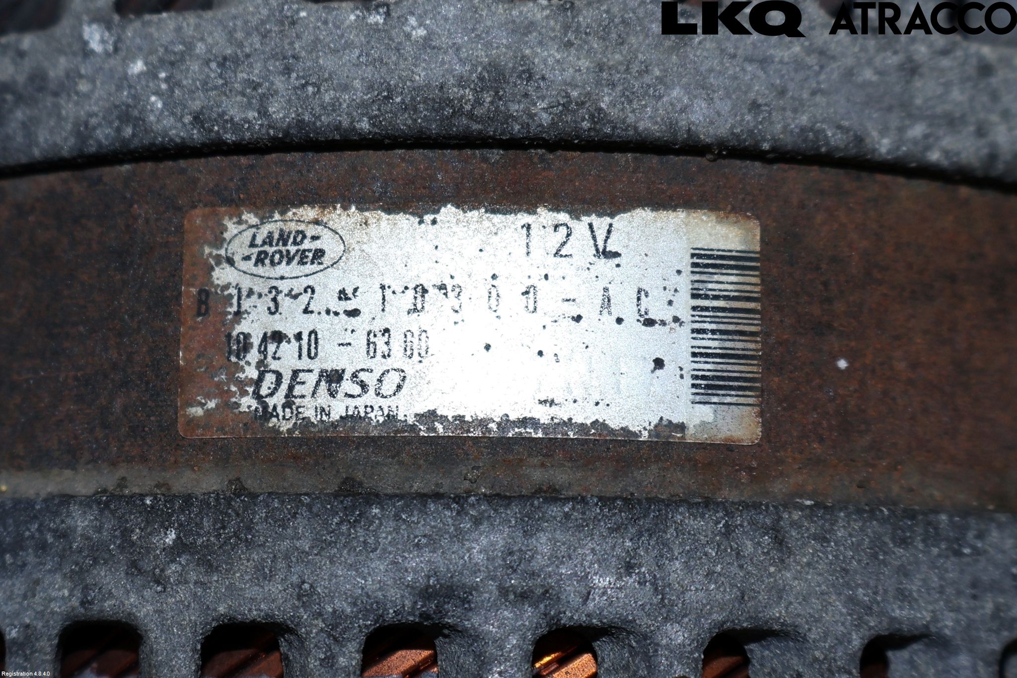 Landrover LAND ROVER RANGE ROVER EVOQUE (L538) 11-18 Dynamo