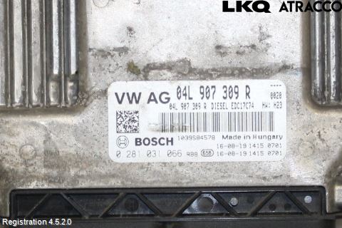 Volkswagen VW GOLF / E-GOLF VII 13-20 Styreenhet Dieselpumpe