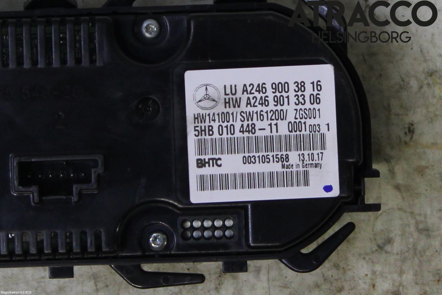 Mercedes-Benz MB GLA-KLASS (X156) 13-20 Varme Ac Betjening-Display