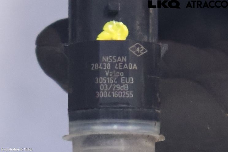 Nissan QASHQAI 14-17 Sensor Ryggesensor