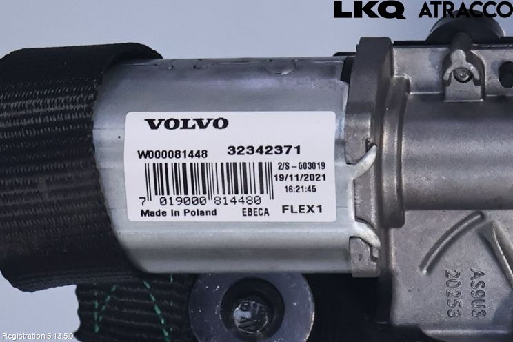 Volvo XC60 18- Viskermotor Bakluke