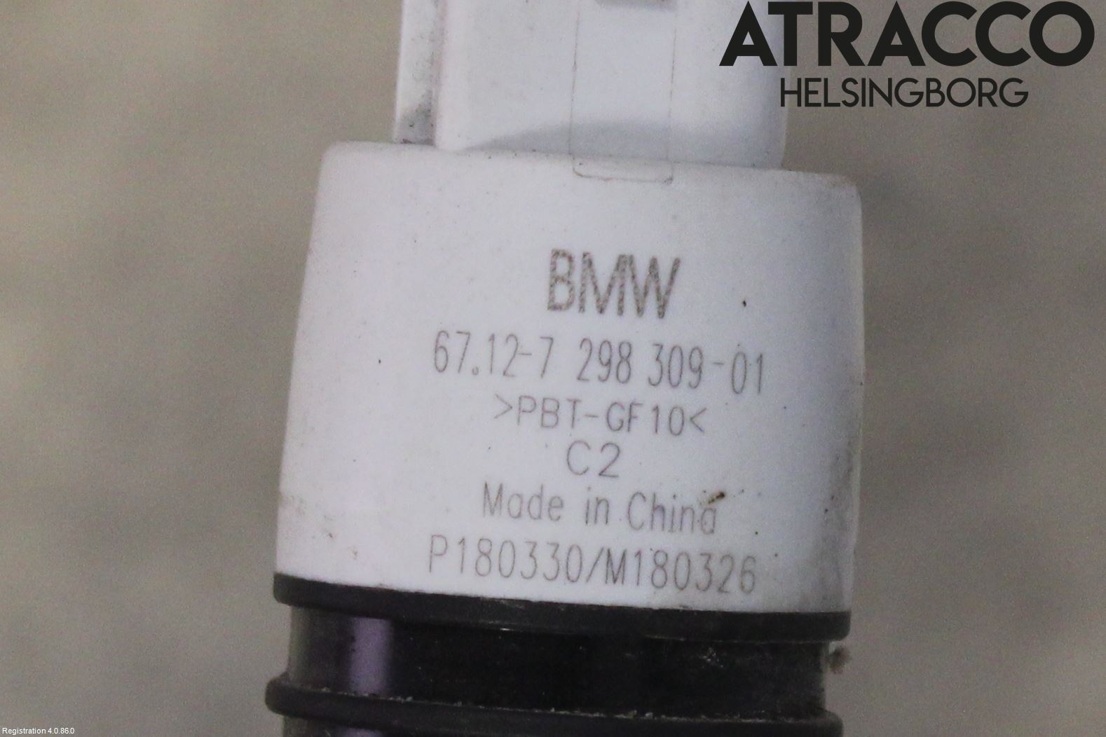 BMW 3 F30/F31/F80 12-19 Spylerpumpe Frontrute