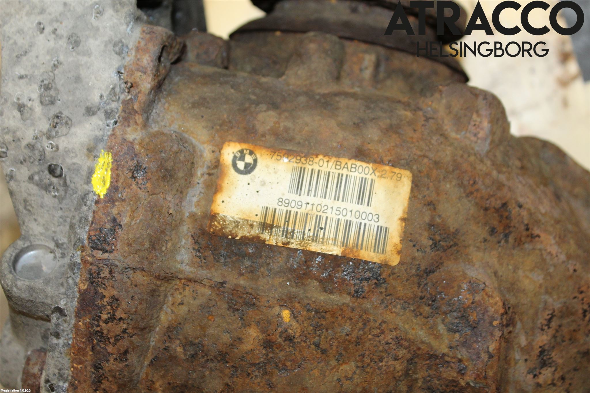 BMW X1 E84 10-15 Bakaksel Kardang Bak -Diff