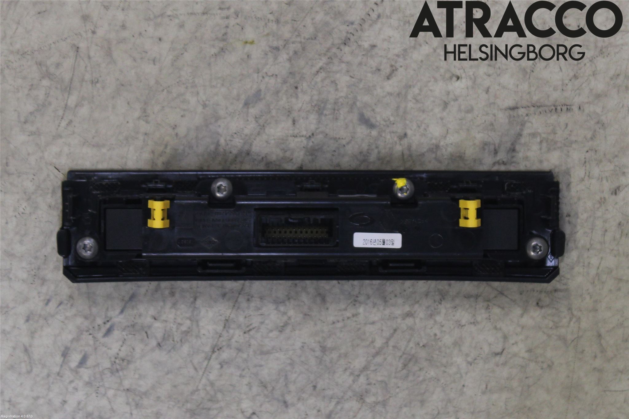 Renault TALISMAN 16-20 Bryter Varmesete