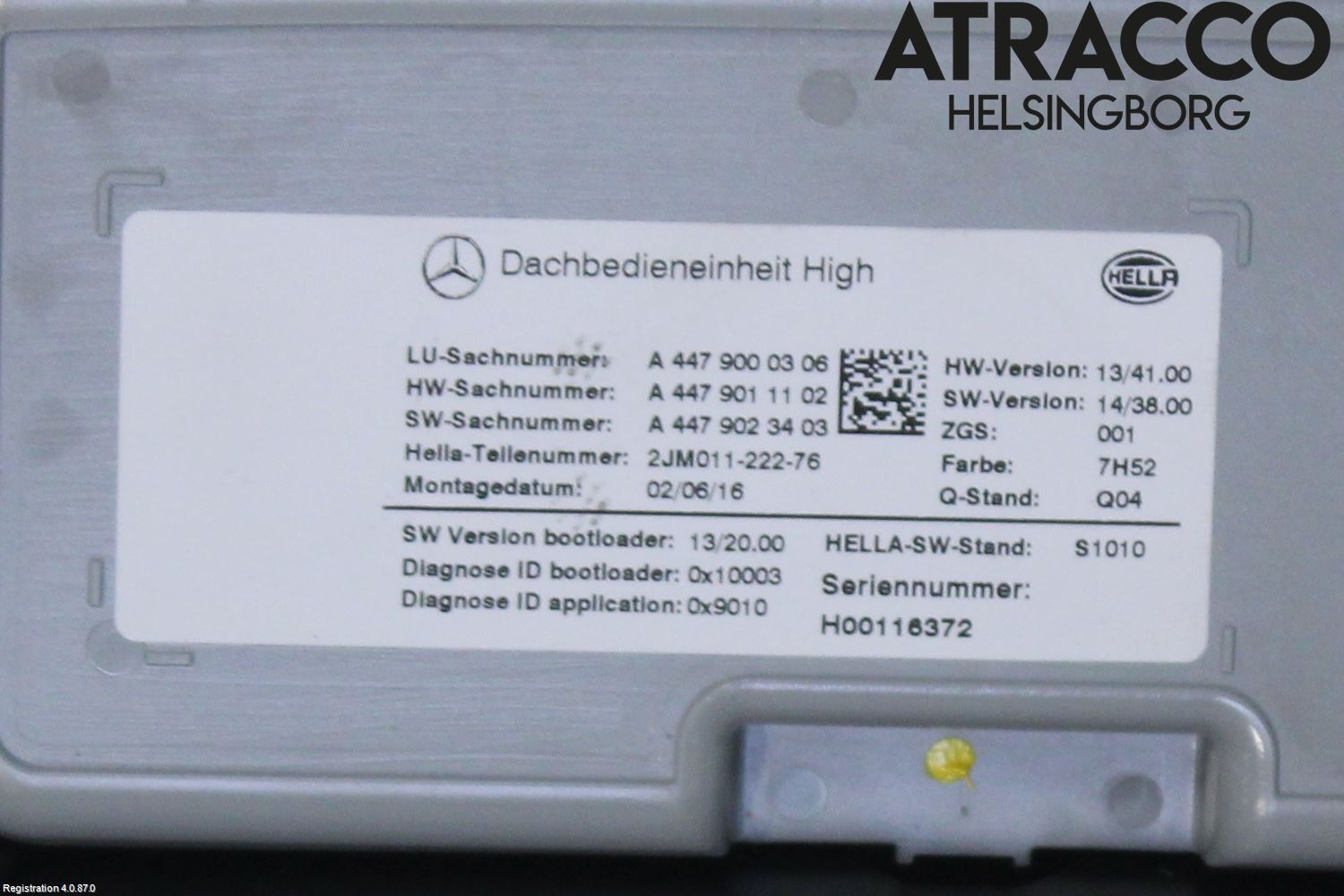 Mercedes-Benz MB VITO/V-KLASS (W640,W447,W448) 14- Innr Taklys