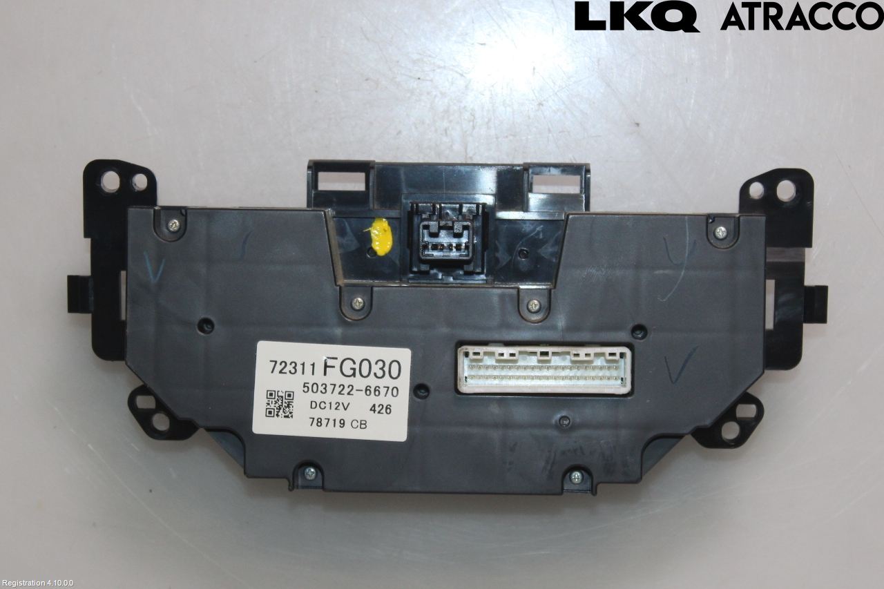 Subaru IMPREZA III 08-11 Varme Ac Betjening-Display
