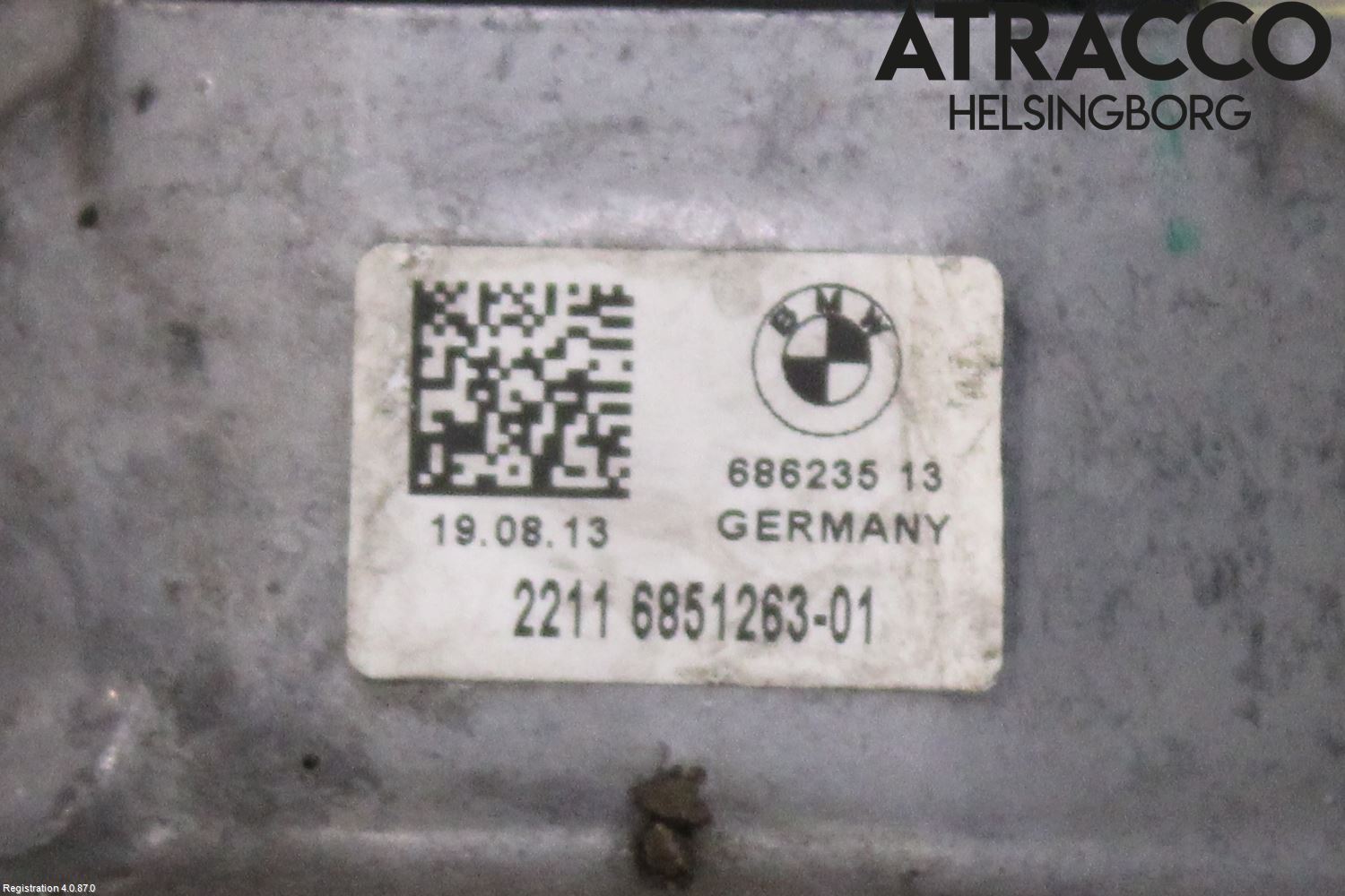 BMW 5 F10/F11/F18 09-17 Motor Feste Gummi