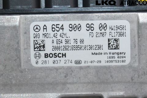 Mercedes-Benz MB GLE-KLASS (W167/V167/C167) 19- Styreenhet Dieselpumpe