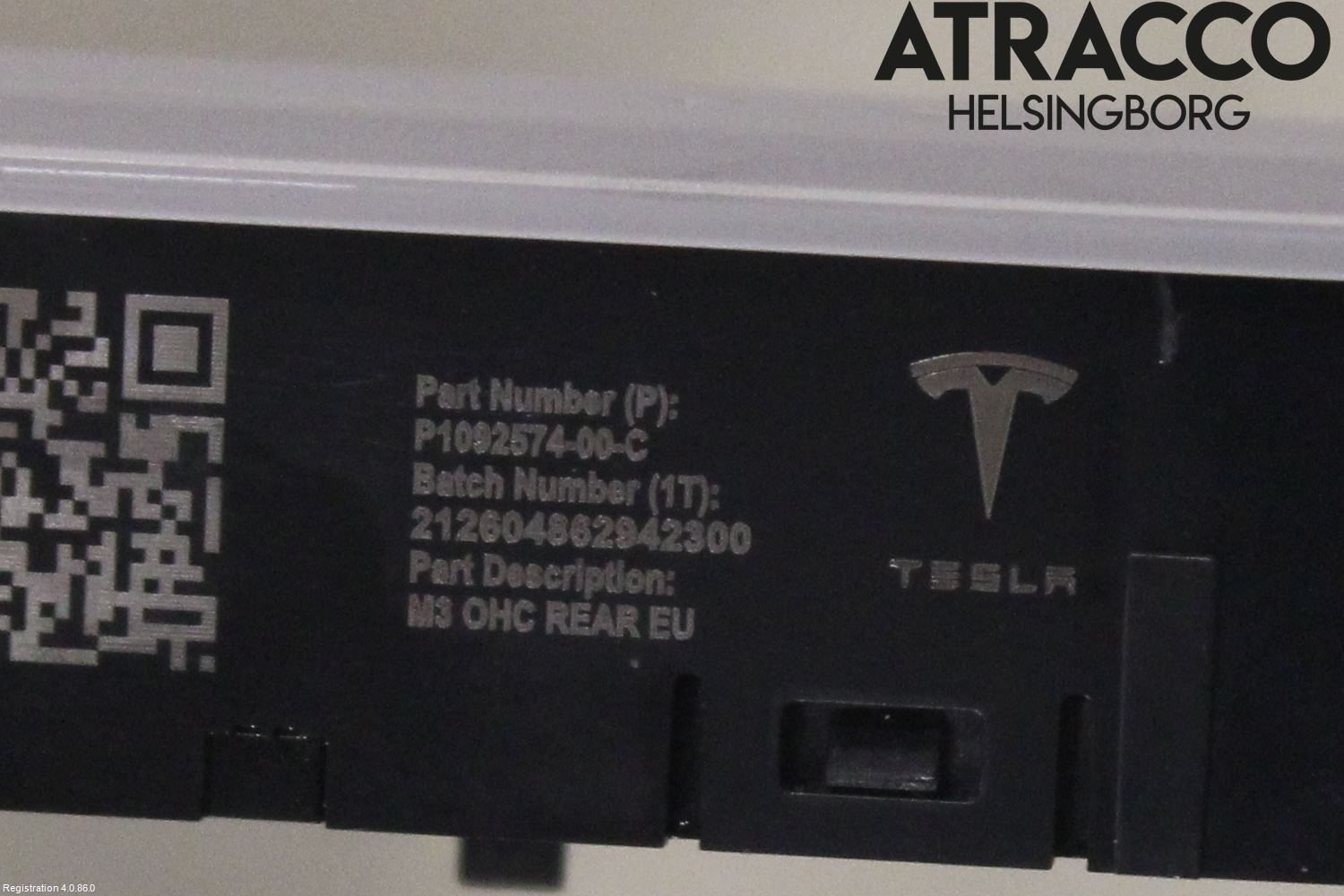 Tesla MODEL 3 17- Innr Taklys