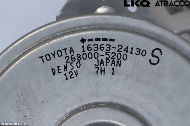 Toyota C-HR 24- Kjølevifte Elektrisk