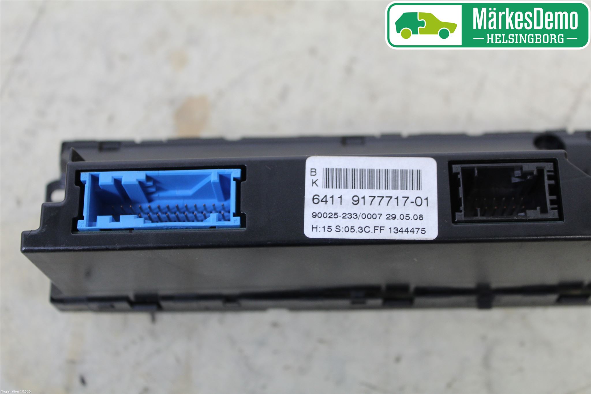 BMW 5 E60/61 Sed/Tou 02-10 Varme Ac Betjening-Display
