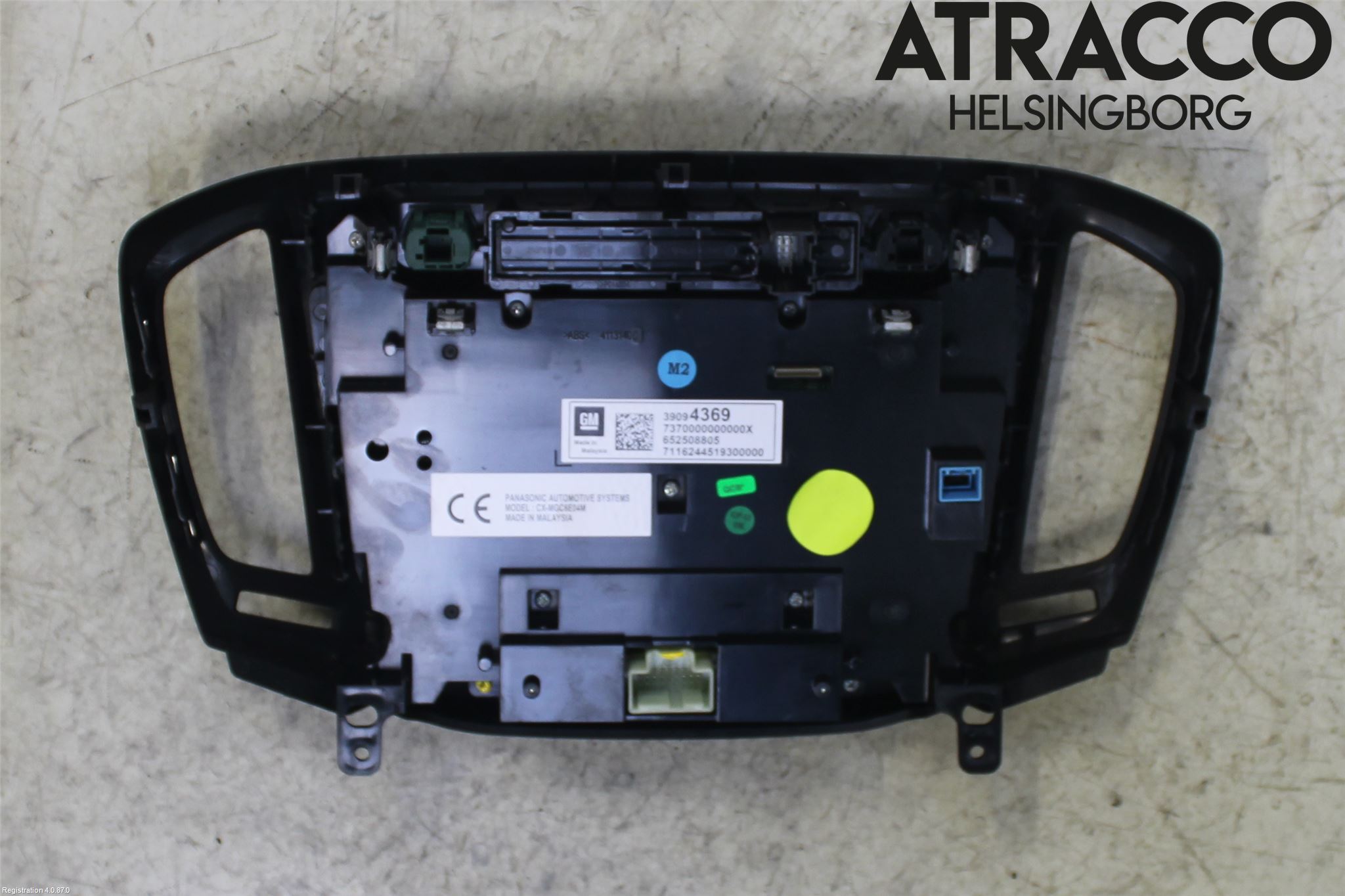 Opel ZAFIRA C 12-19 Stereo Radio Med Cd