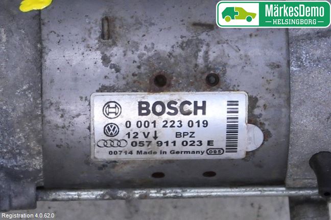 Volkswagen VW TOUAREG 7P 11-18 Startmotor Diesel