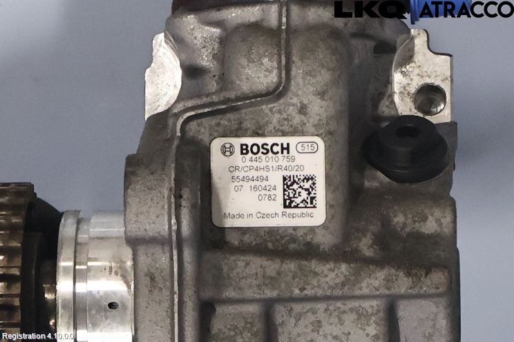 Opel INSIGNIA 09-16 Drivstoff Dieselpumpe Hoved