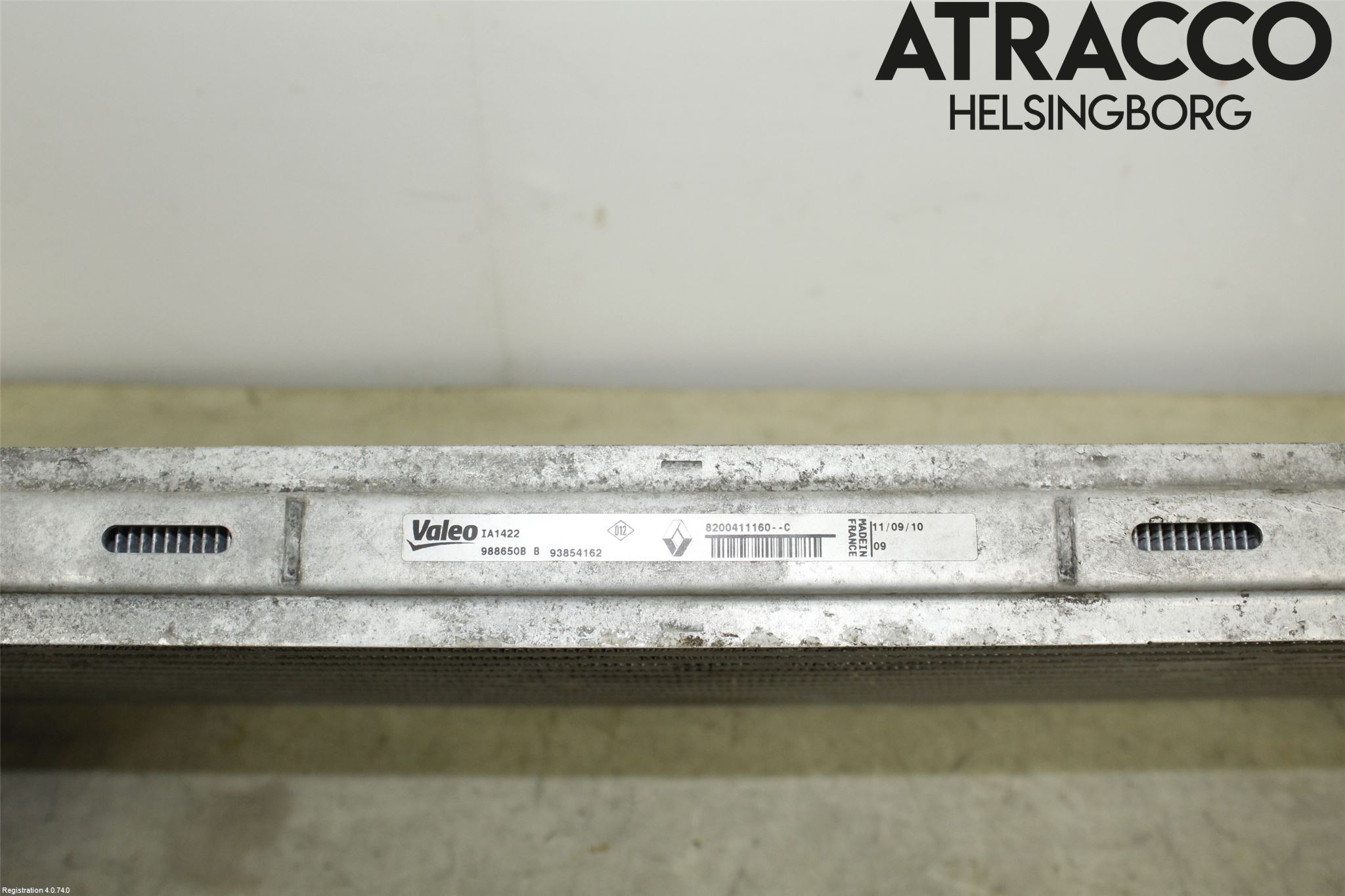 Renault TRAFIC   02-14 Intercooler Radiator