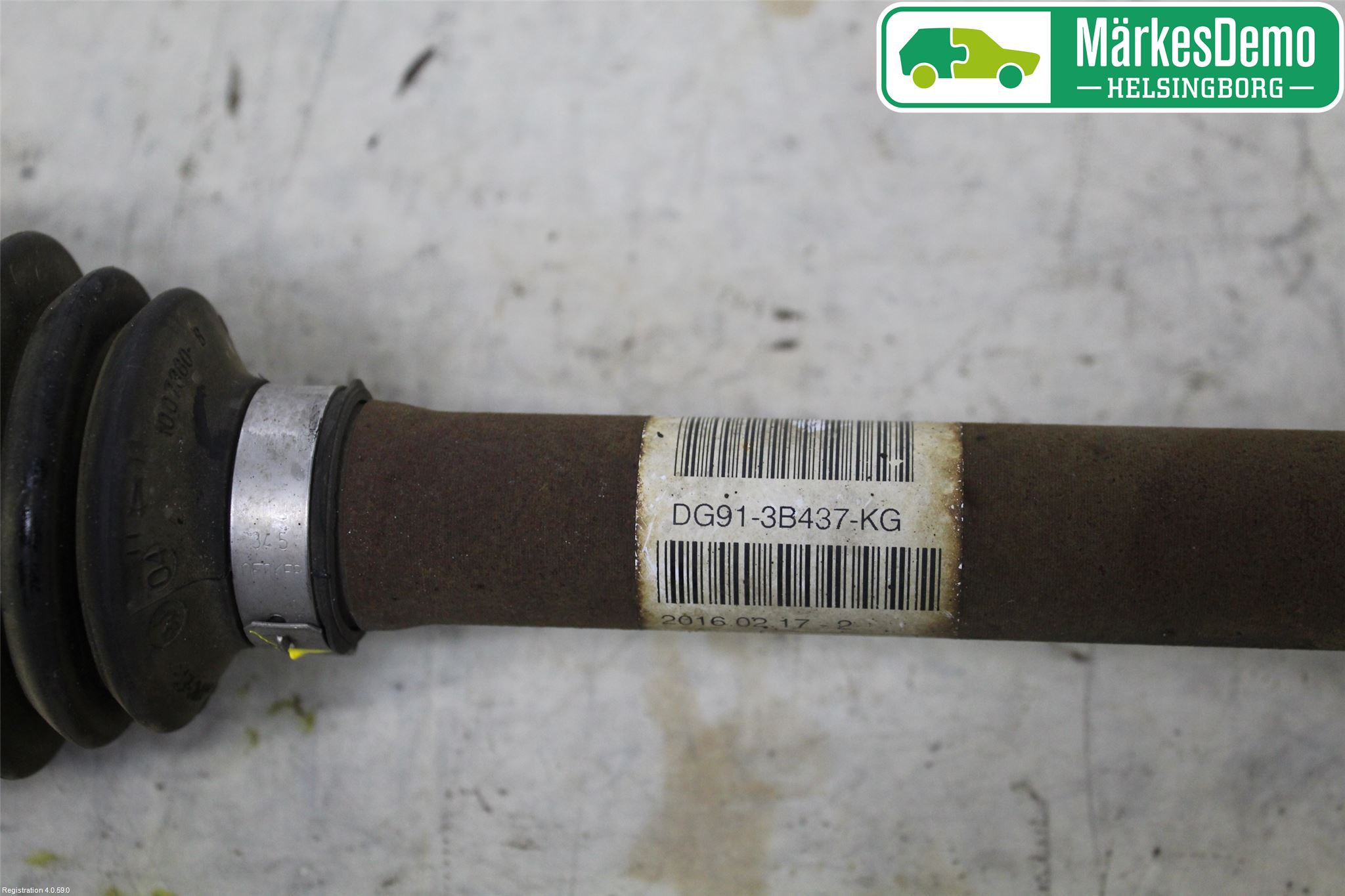 Ford MONDEO 15-22 Drivaksel Foran Kompl Venstre