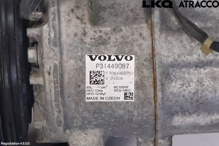Volvo XC60 18- Varme Ac Kompressor