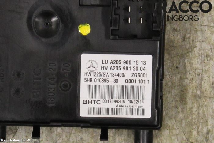 Mercedes-Benz MB C-KLASS (W205) 14-21 Varme Ac Betjening-Display
