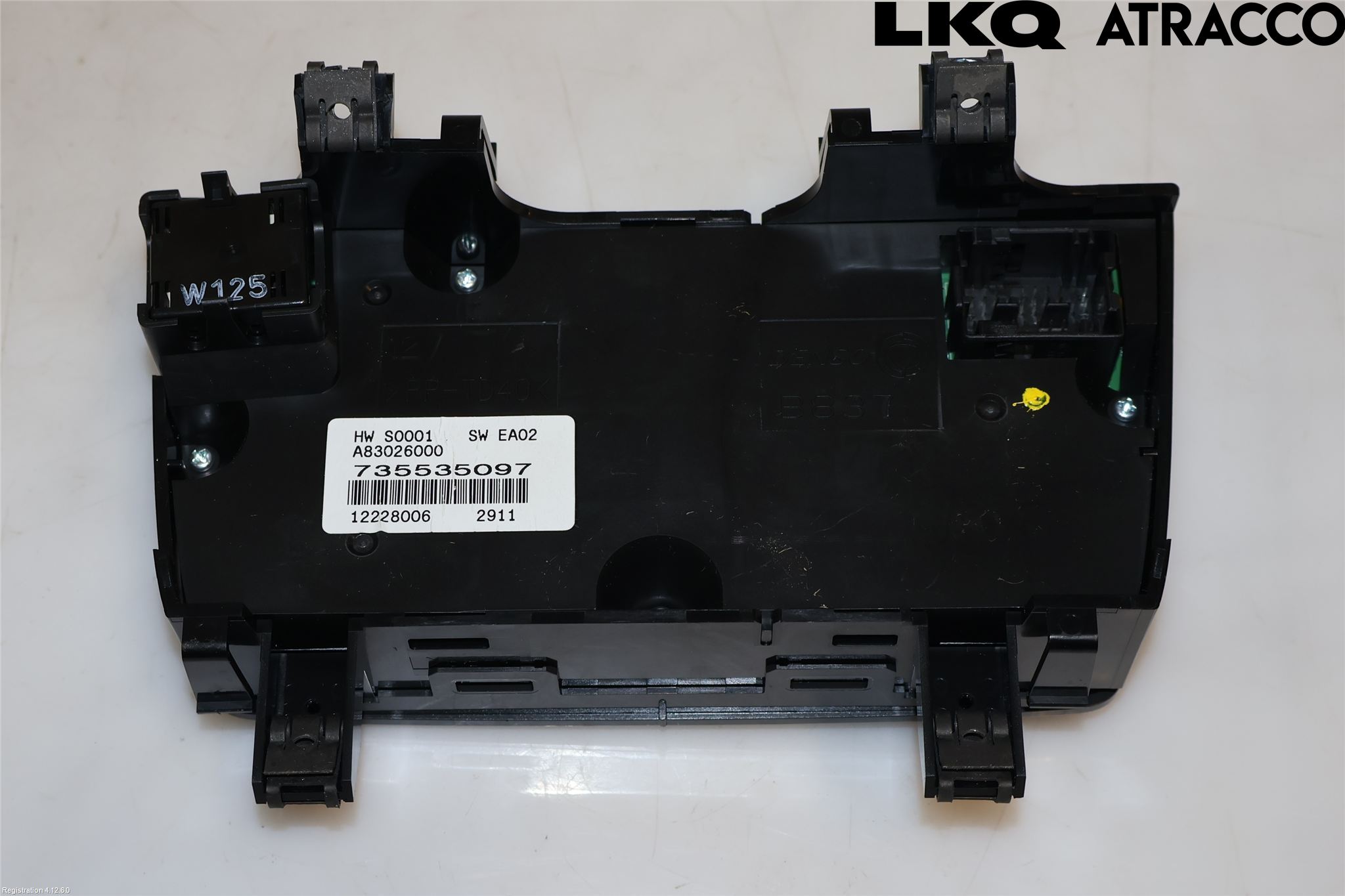 Fiat DUCATO/E-DUCATO 24- Varme Ac Betjening-Display