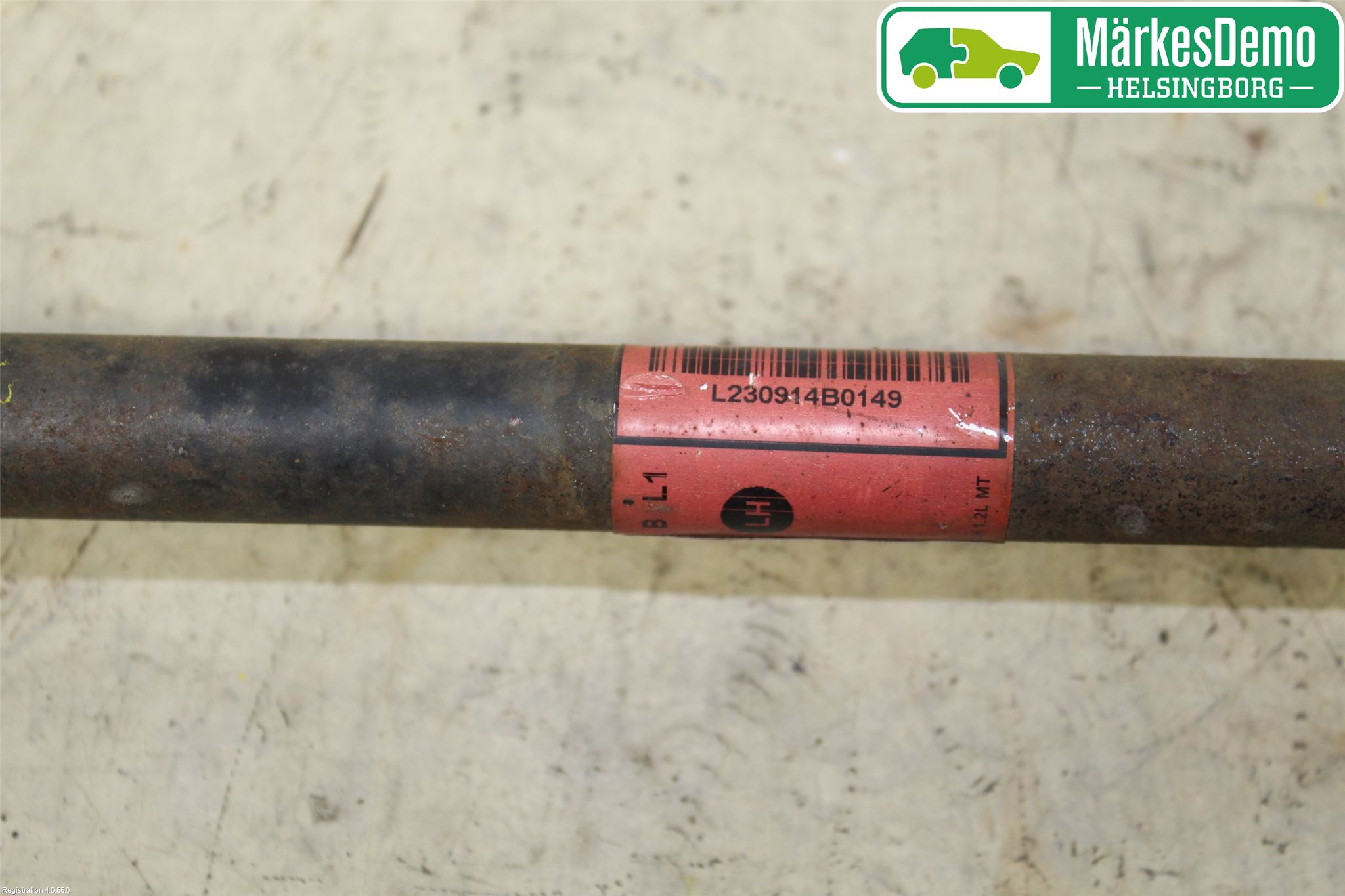 Nissan NOTE E12 14-20 Drivaksel Foran Kompl Venstre