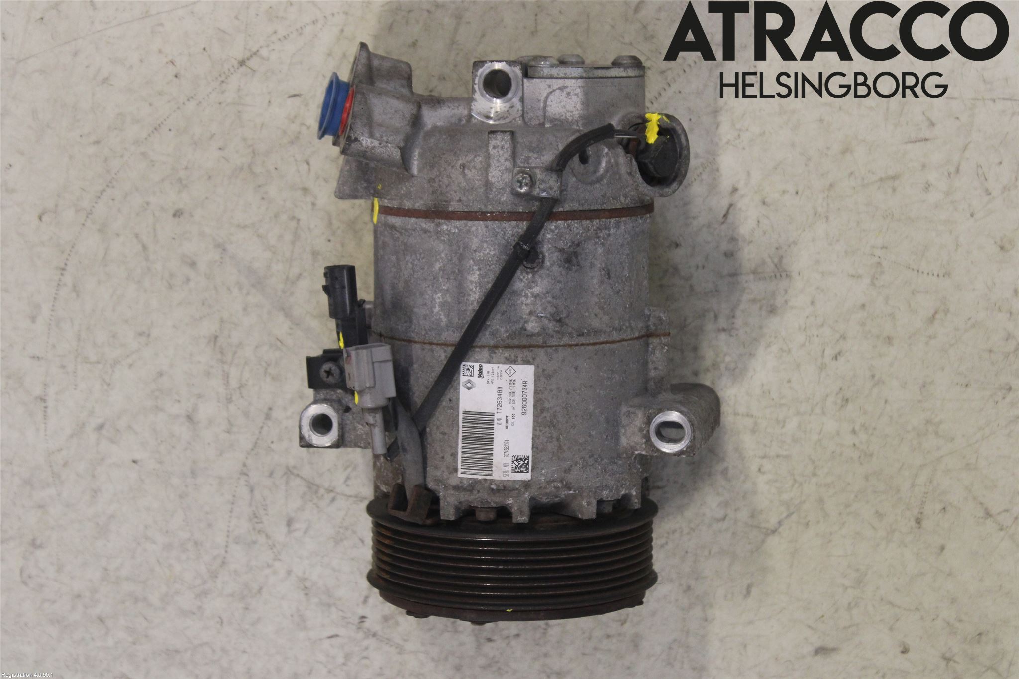 Renault CAPTUR 13-19 Varme Ac Kompressor