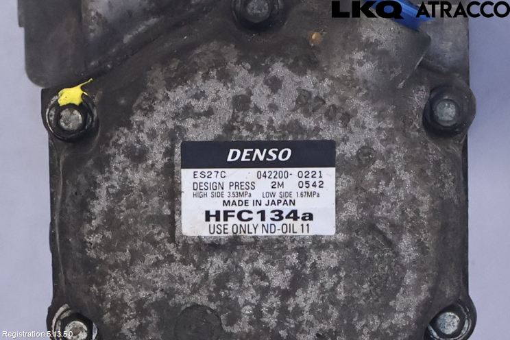 Lexus RX AL10 09-15 Varme Ac Kompressor