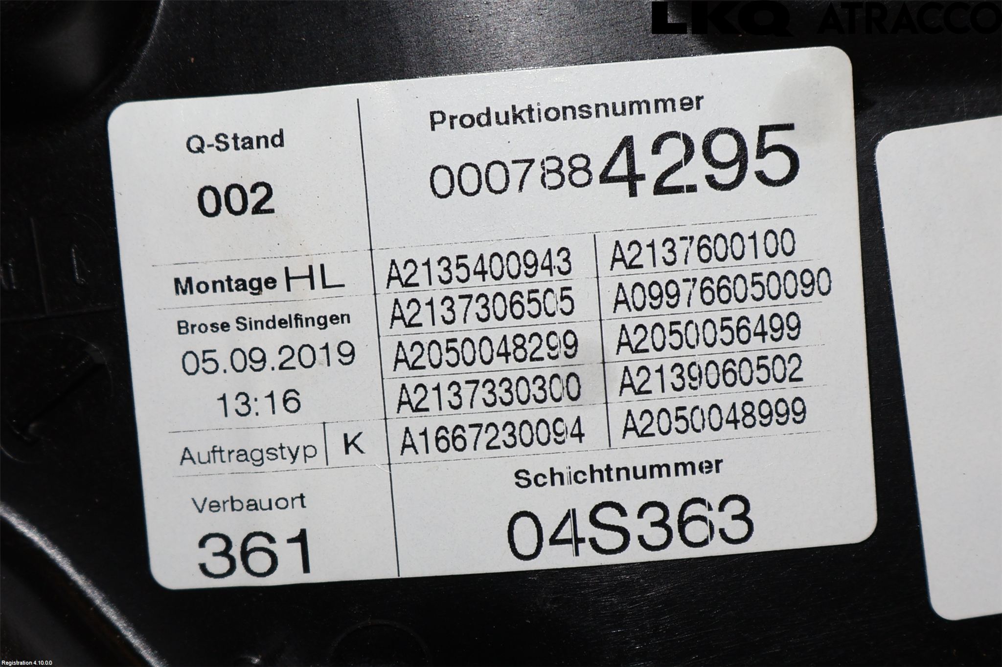 Mercedes-Benz MB E-KLASS (W213) 16-23 Vindusheis El Komp