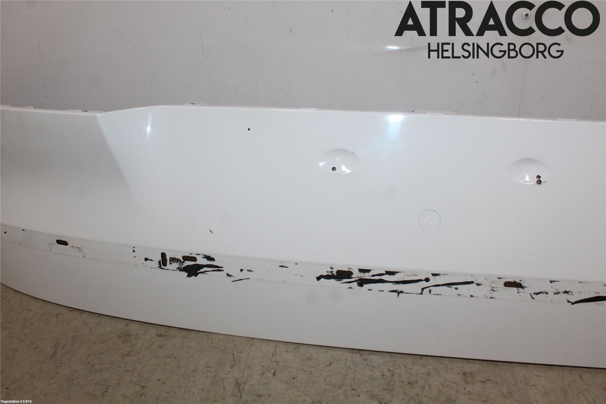 Citroen C4 PICASSO 14-18 Refleksplate - Skiltplate