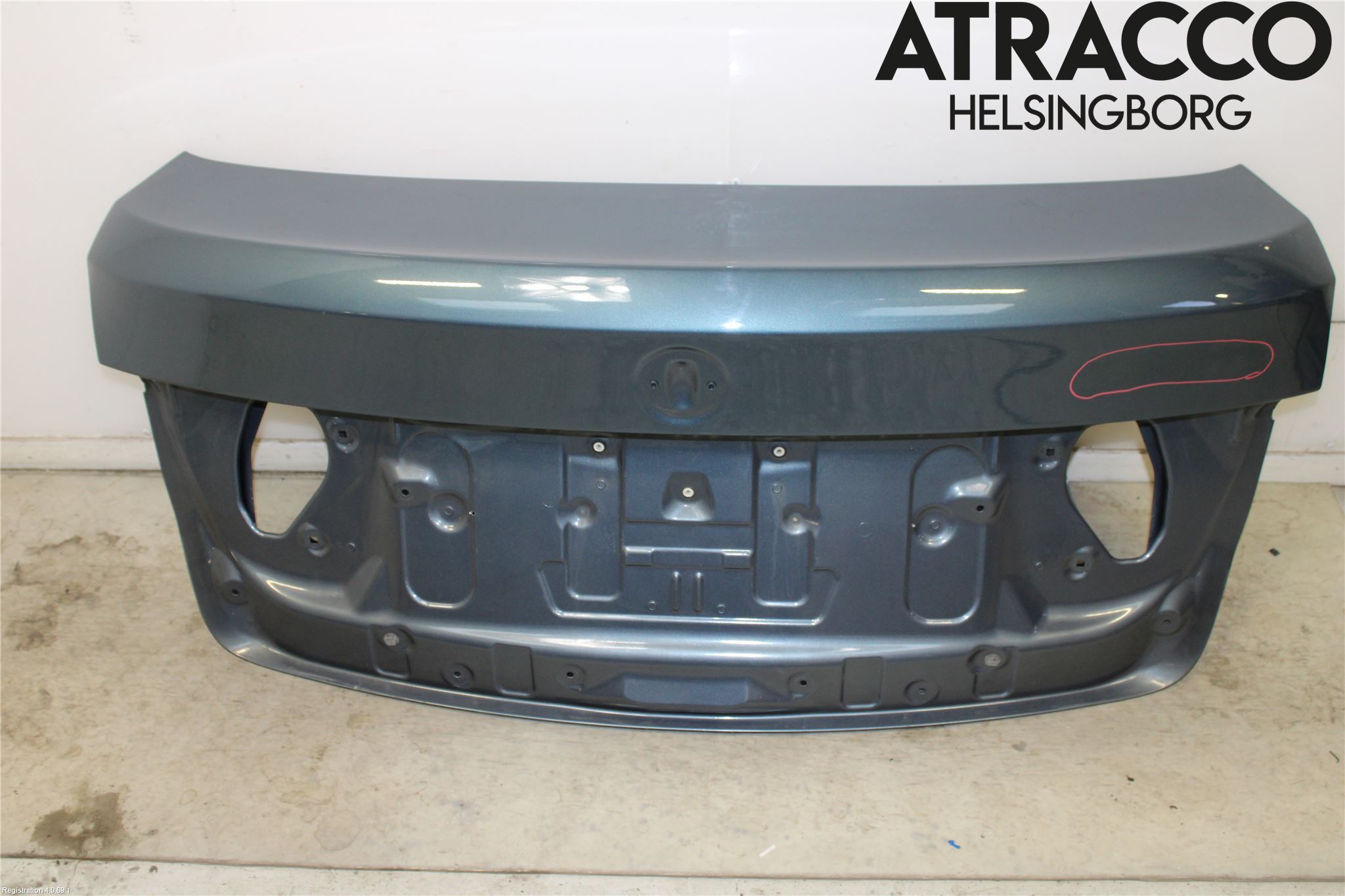 BMW 5 GT F07 09-17 Bakluke Del Nedre (2Delt)