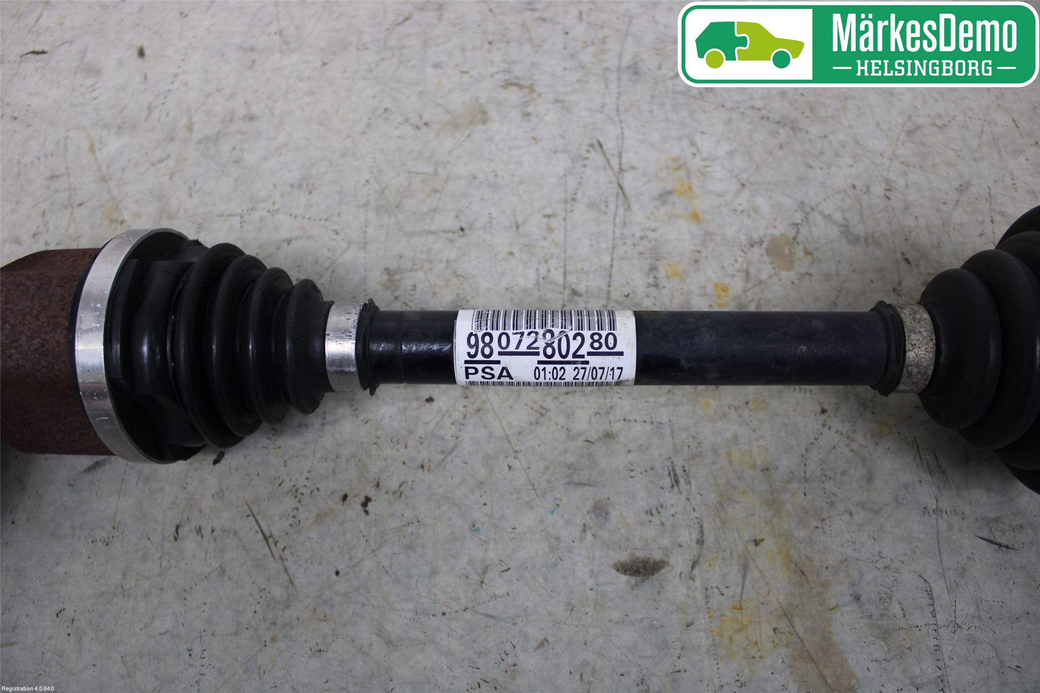 Peugeot 2008 13-20 Drivaksel Foran Kompl Venstre