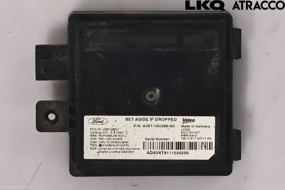 Ford FOCUS 11-14 Sensor Kollisjonsbeskyttelse
