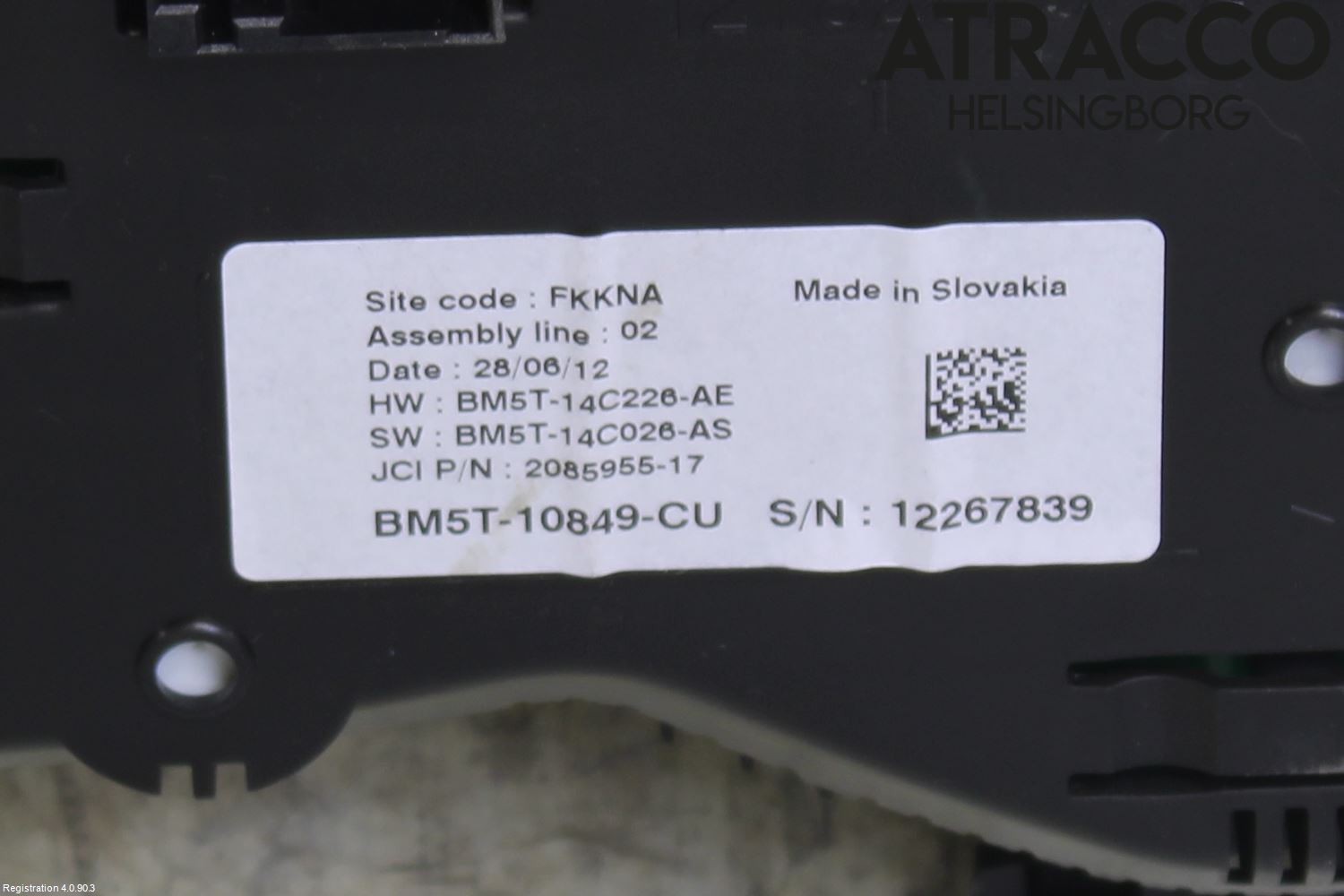 Ford GRAND C-MAX  11-14 Instr Kombinert