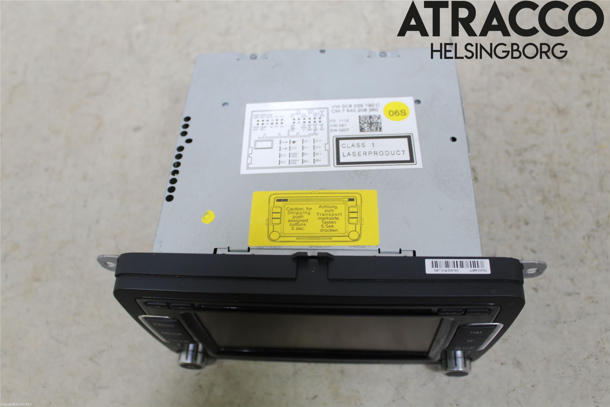Volkswagen VW TIGUAN 07-16 Stereo Radio Med Cd