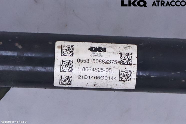 BMW 5 G30/G31/F90 17-23 Drivaksel Bak Kompl Venstre