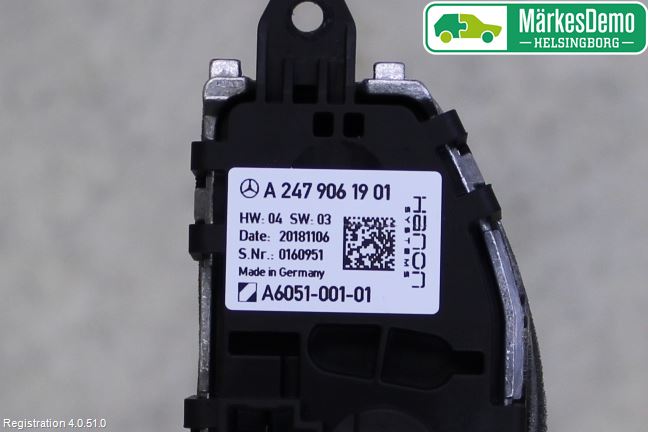 Mercedes-Benz MB A-KLASS (W177) 18- Varmeapparat Viftemotstand
