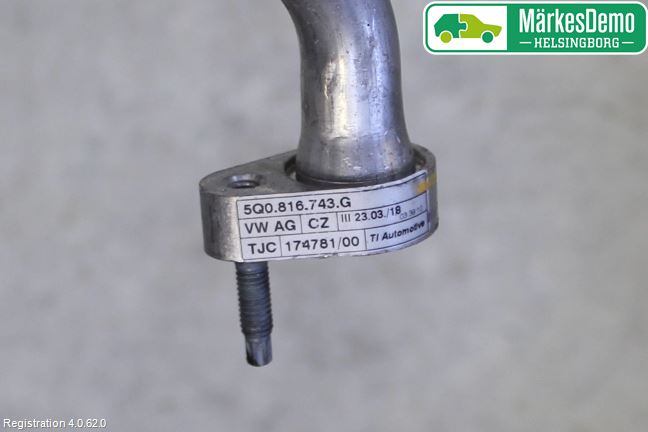 Volkswagen VW GOLF / E-GOLF VII 13-20 Varme Ac Slange - Rør