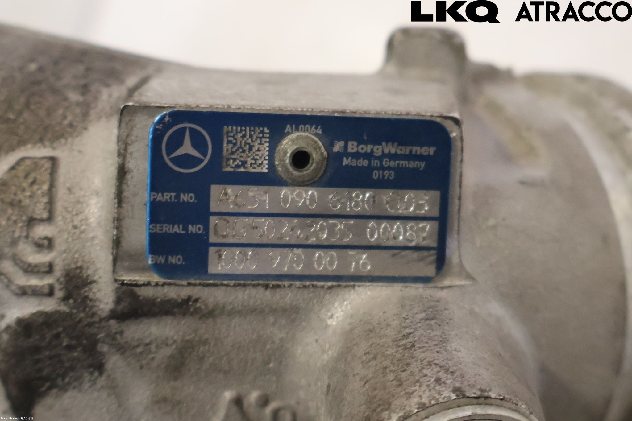Mercedes-Benz MB E-KLASS (W212) 09-16 Turboaggregat