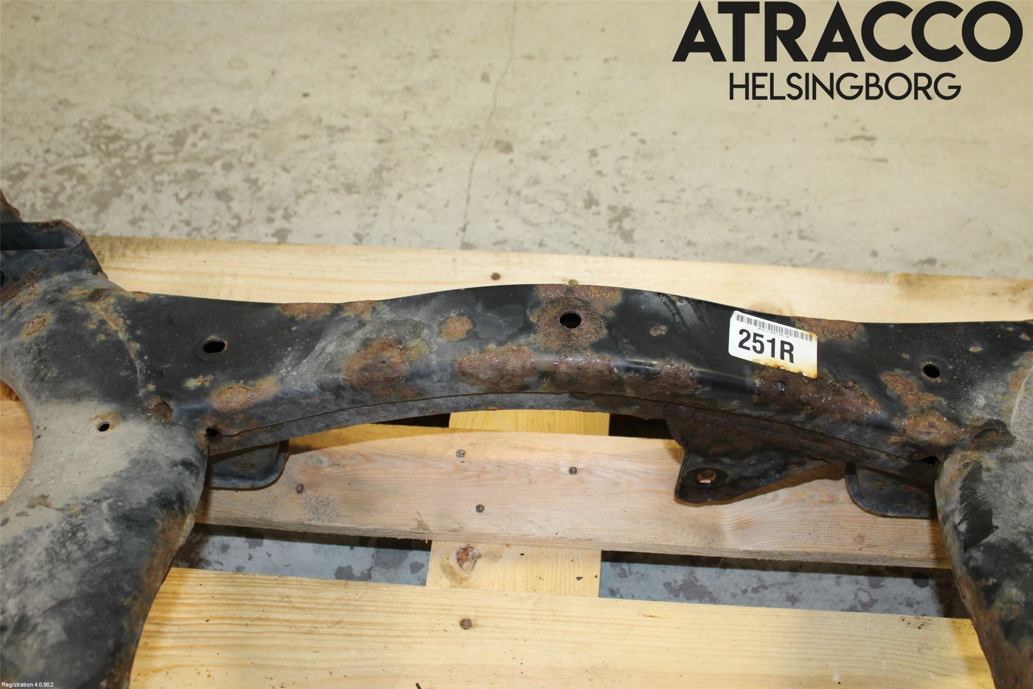 Mercedes-Benz MB R-KLASS (W251) 05-13 Bakaksel Feste Travers-Ramme