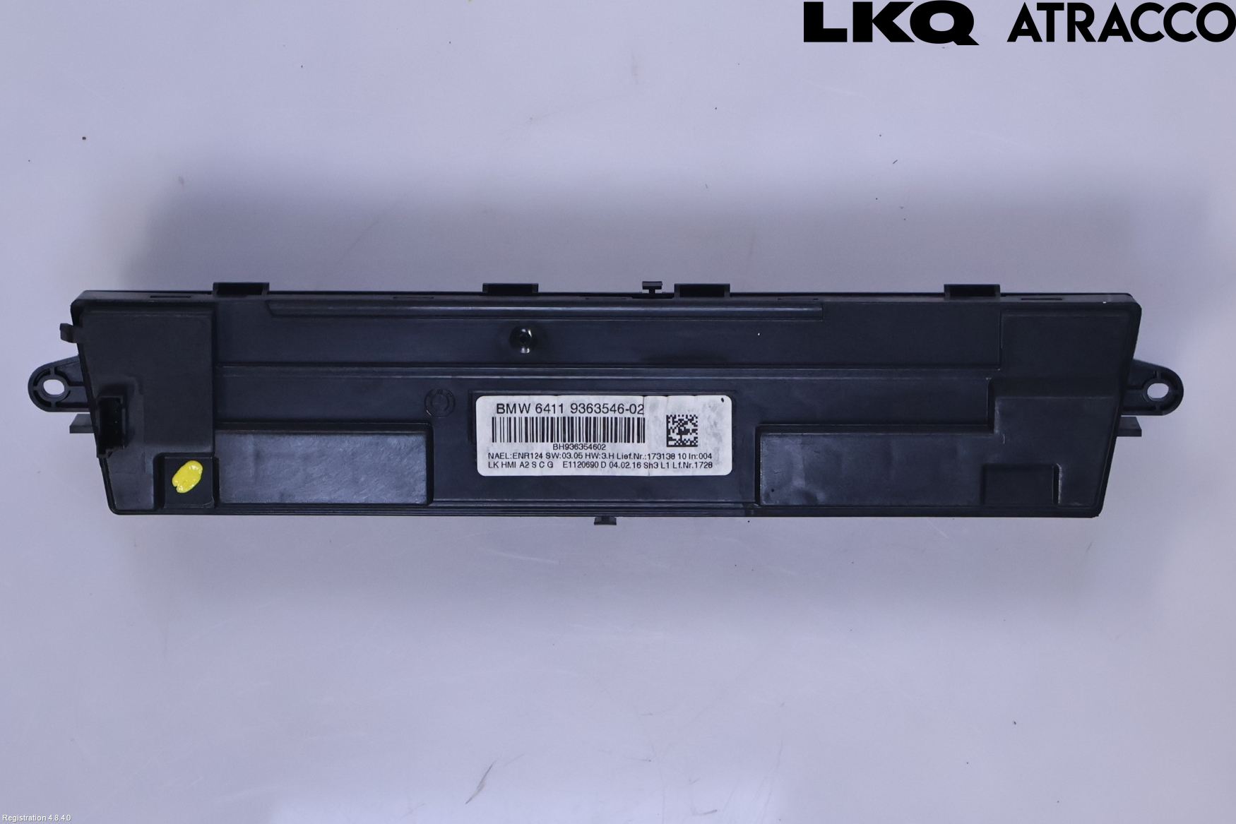 BMW 1 F20/F21 11-19 Varme Ac Betjening-Display