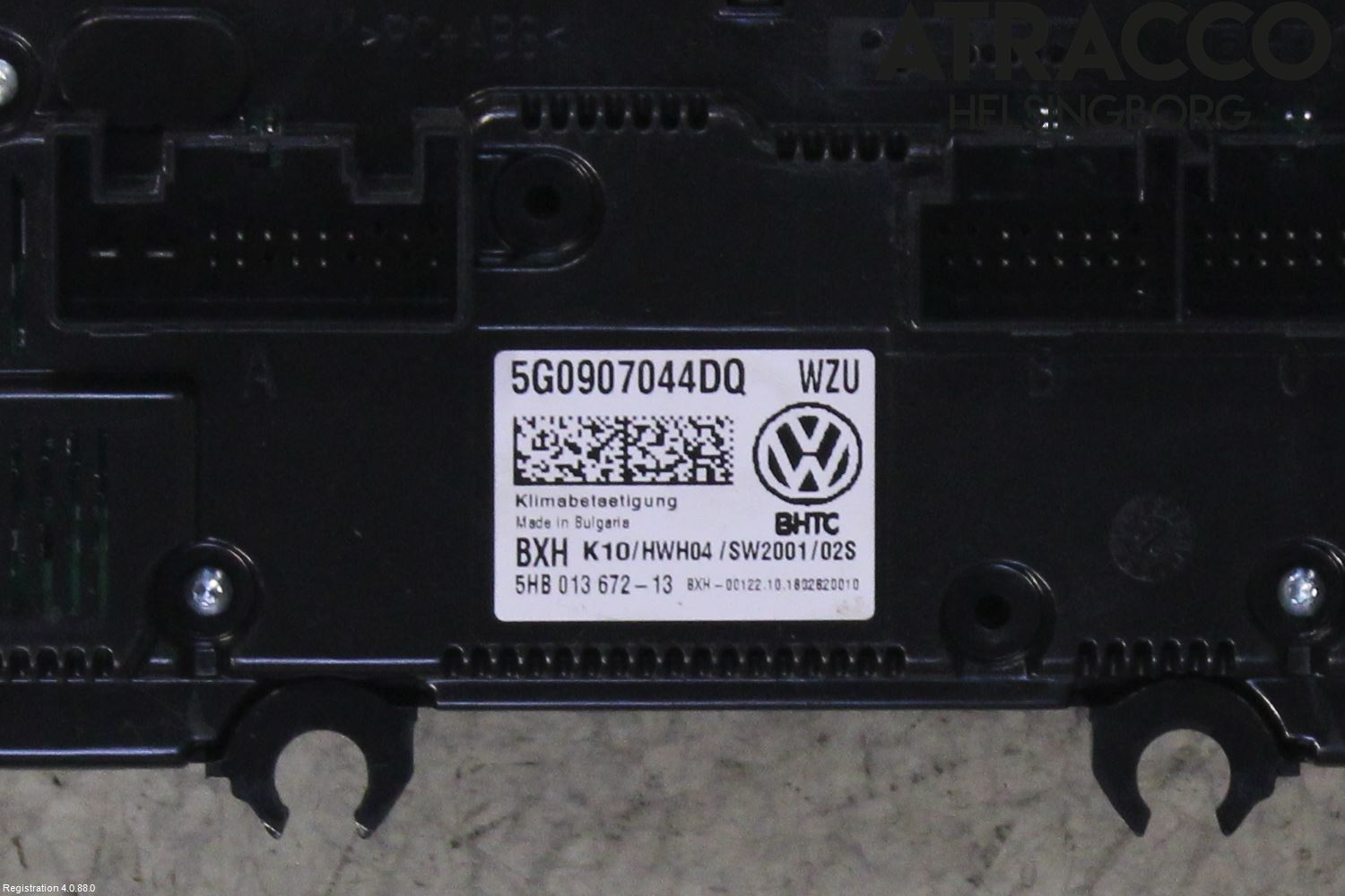 Volkswagen VW PASSAT 15-19 Varme Ac Betjening-Display